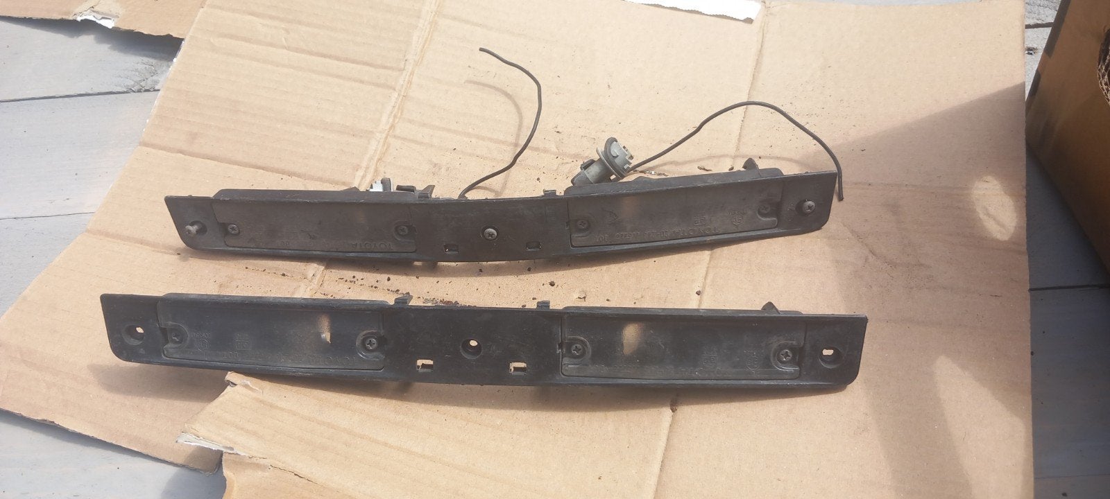 Kentekenverlichting units toyota celica t18, Ophalen of Verzenden