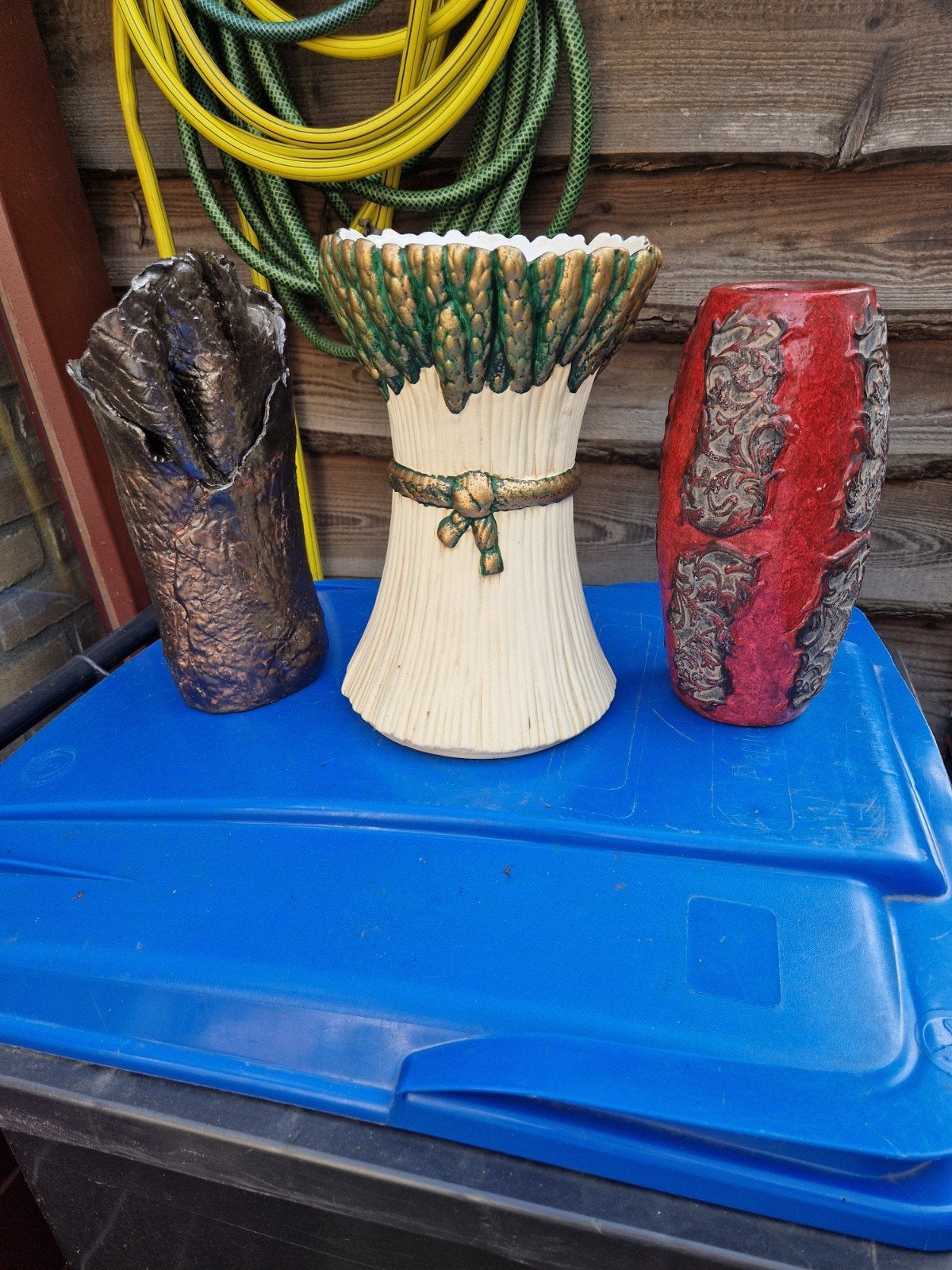 Decoratieve vazen set van 3 - Uniek design, Ophalen