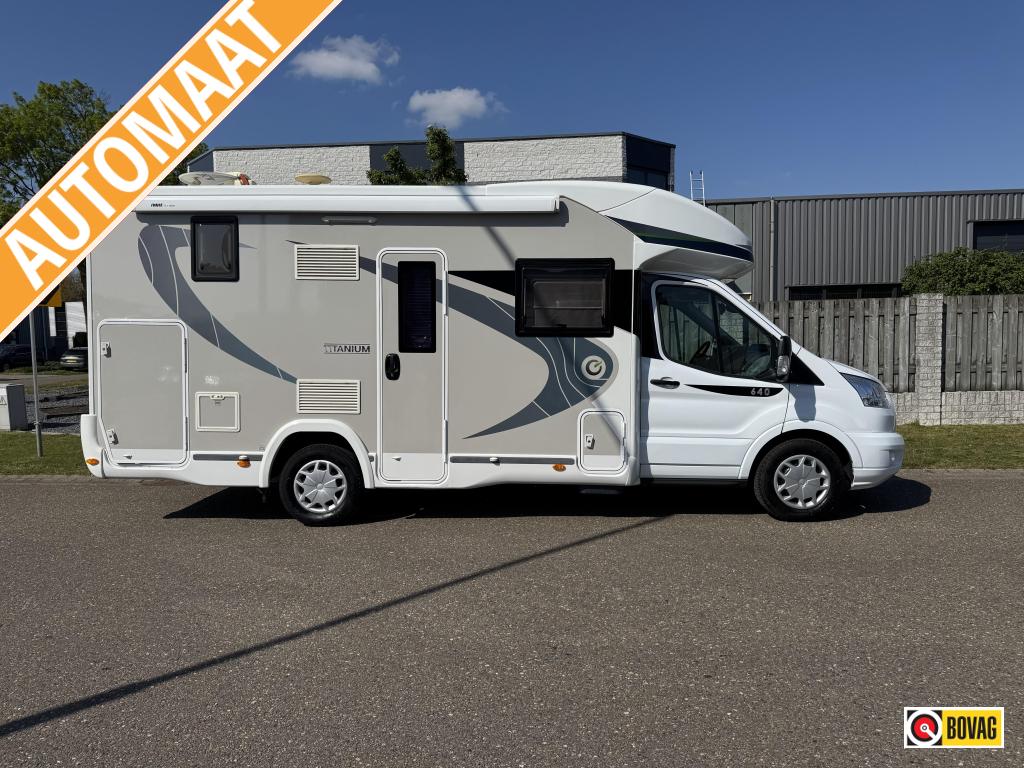 prachtig Ruimtewonder Chausson Titanium 640 electr hefbed, Ford, Diesel, Achteruitrijcamera, Half-integraal