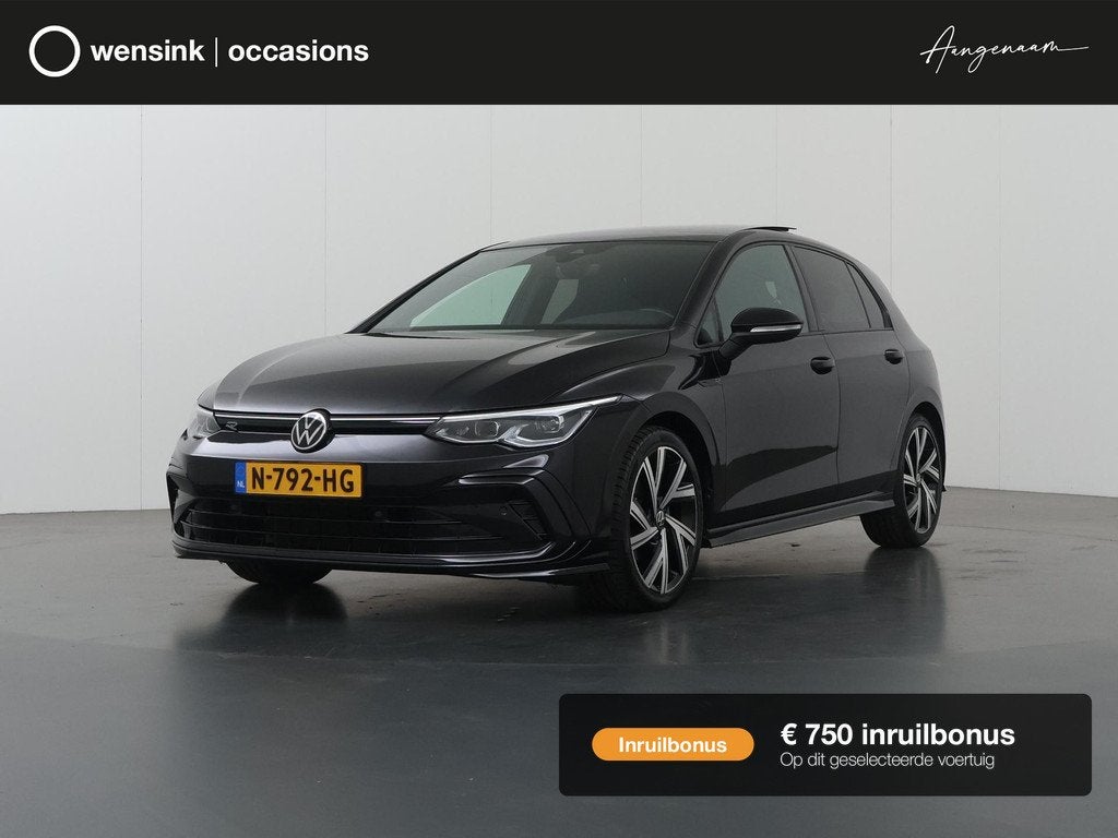 Volkswagen Golf 1.5 eTSI R-Line Business | Panoramadak | Spo, Auto's, Volkswagen, Bedrijf, Te koop, Golf, ABS, Achteruitrijcamera