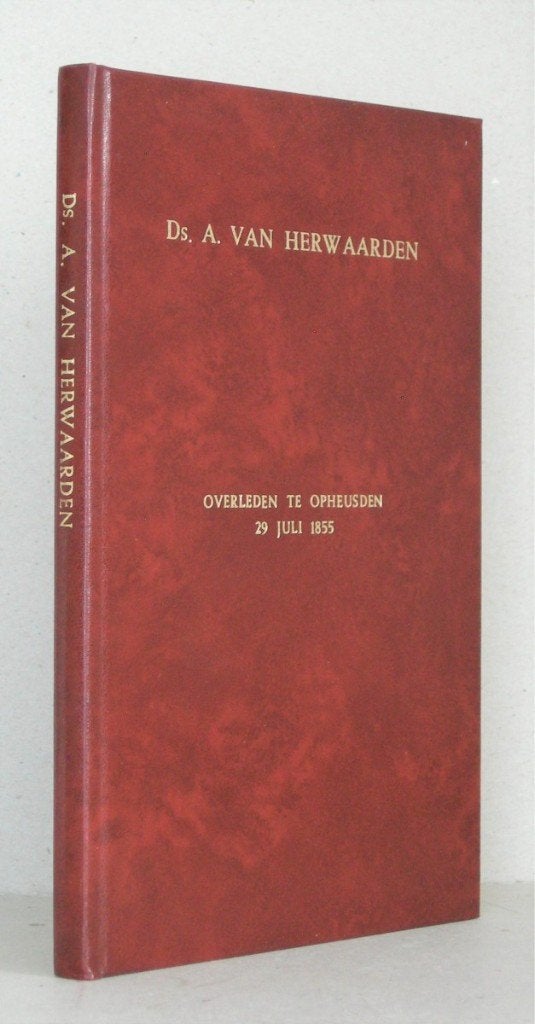 Ds. A. van Herwaarden: Verhaal van ontzettende gebeurtenis, Gelezen, Christendom | Protestants, Ophalen of Verzenden, Ds. A. van Herwaarden