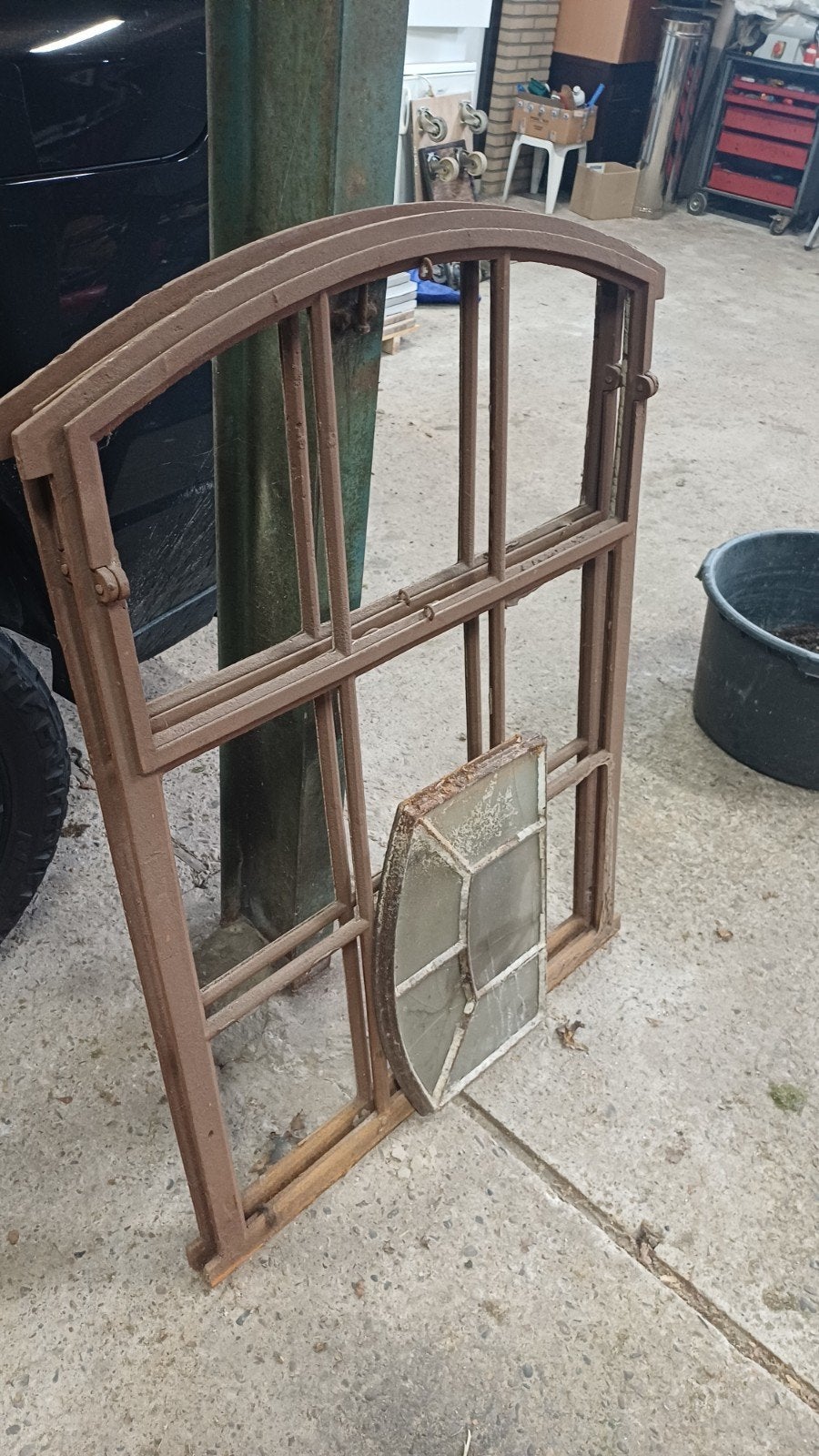 stalramen 3 stuks., Doe-het-zelf en Verbouw, Glas en Ramen, Ophalen, Minder dan 80 cm, Overige typen, Minder dan 80 cm