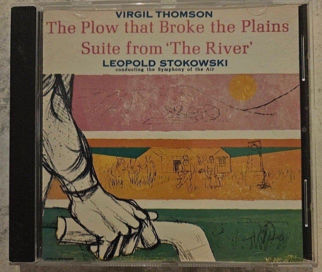 Virgil Thomson - The Plow that Broke the Plains, Ophalen of Verzenden, Romantiek, Gebruikt