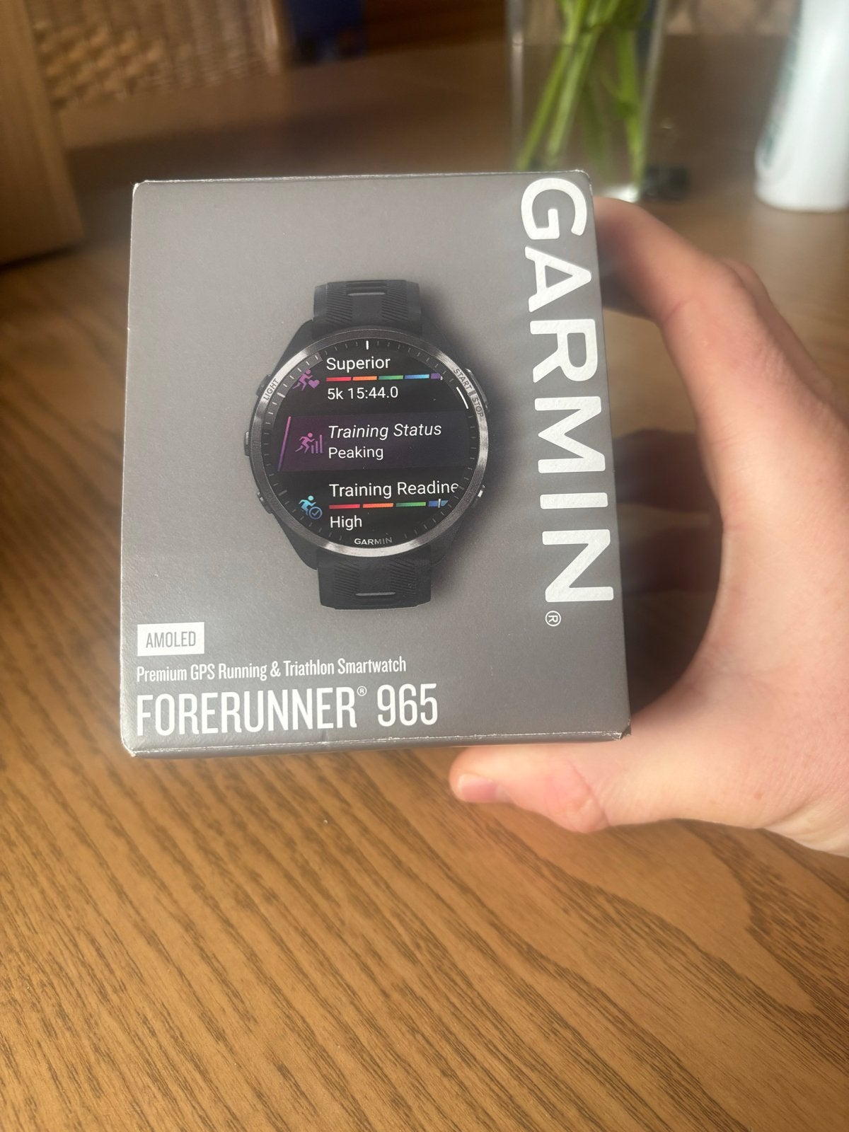 Garmin Forerunner 965 - Perfecte staat, 3 maanden oud, Zwart, Ophalen of Verzenden, Zo goed als nieuw, GPS