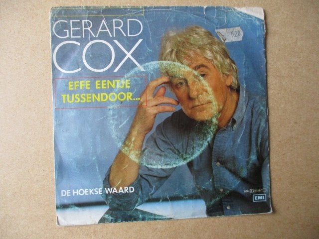 s0087 gerard cox - effe eentje tussendoor, Ophalen, Gebruikt, 7 inch, Overige genres