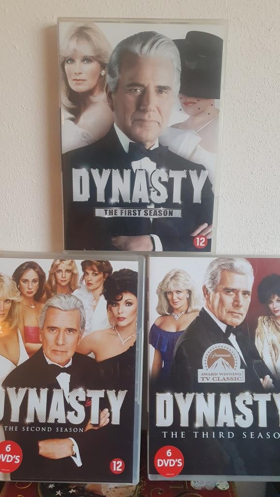 Dynasty DVD Boxset Seizoen 1, 2 & 3 - Klassieke TV Serie, Boxset, Drama, Ophalen of Verzenden, Zo goed als nieuw