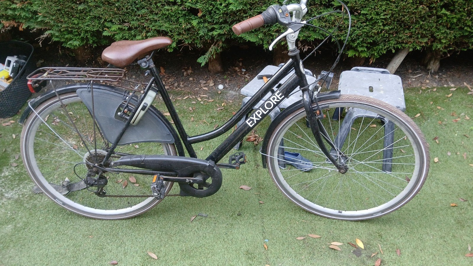damesfiets/stationsfiets, Fietsen en Brommers, 53 tot 56 cm, Ophalen of Verzenden, Gebruikt, Versnellingen