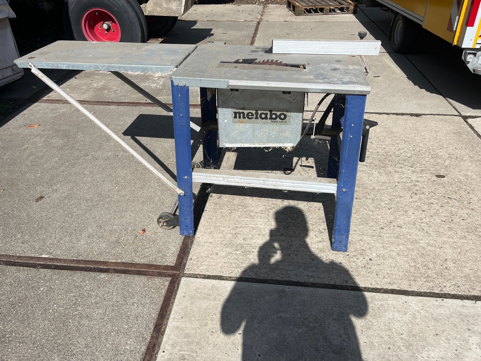 Metabo Cirkelzaag, Doe-het-zelf en Verbouw, Gereedschap | Zaagmachines, Ophalen, Gebruikt, Cirkelzaag, 600 tot 1200 watt