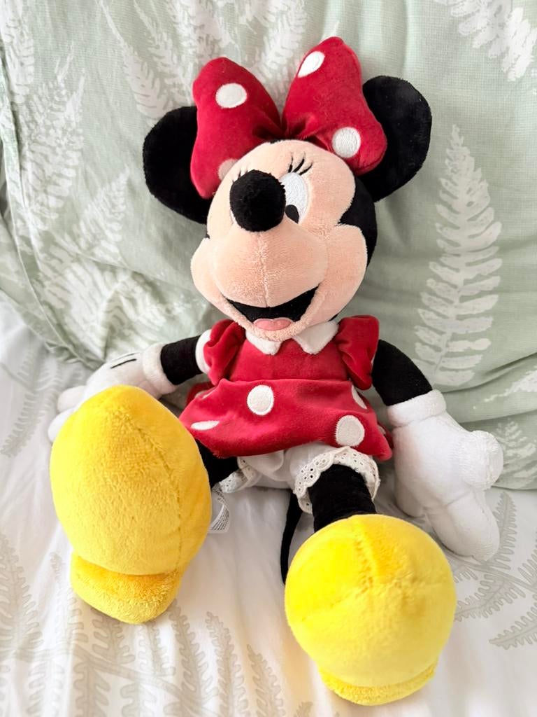 Disneyland mickey mouse knuffel, Muis, Disney, Zo goed als nieuw, Middelgroot (20 tot 80 cm)