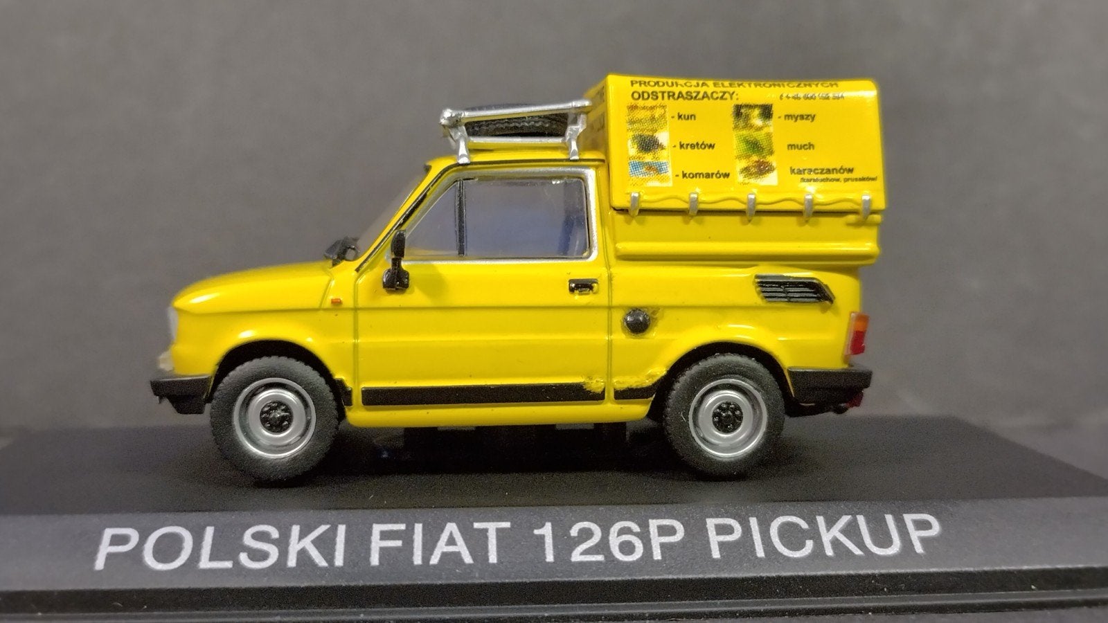 Fiat 126 p Polski Pick Up 1:43 Maluch Collection Pol, Overige merken, Auto, Verzenden, .