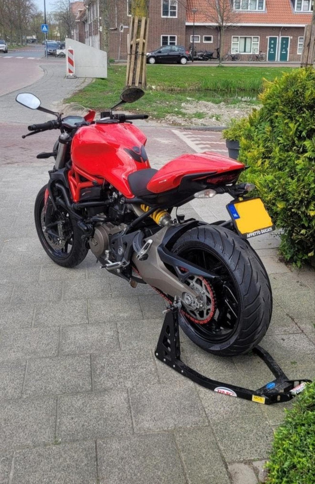 Prachtige Ducati Monster 821!, Motoren, Motoren | Ducati, 2 cilinders, Motorrijbewijs A, Gebruikt, Particulier
