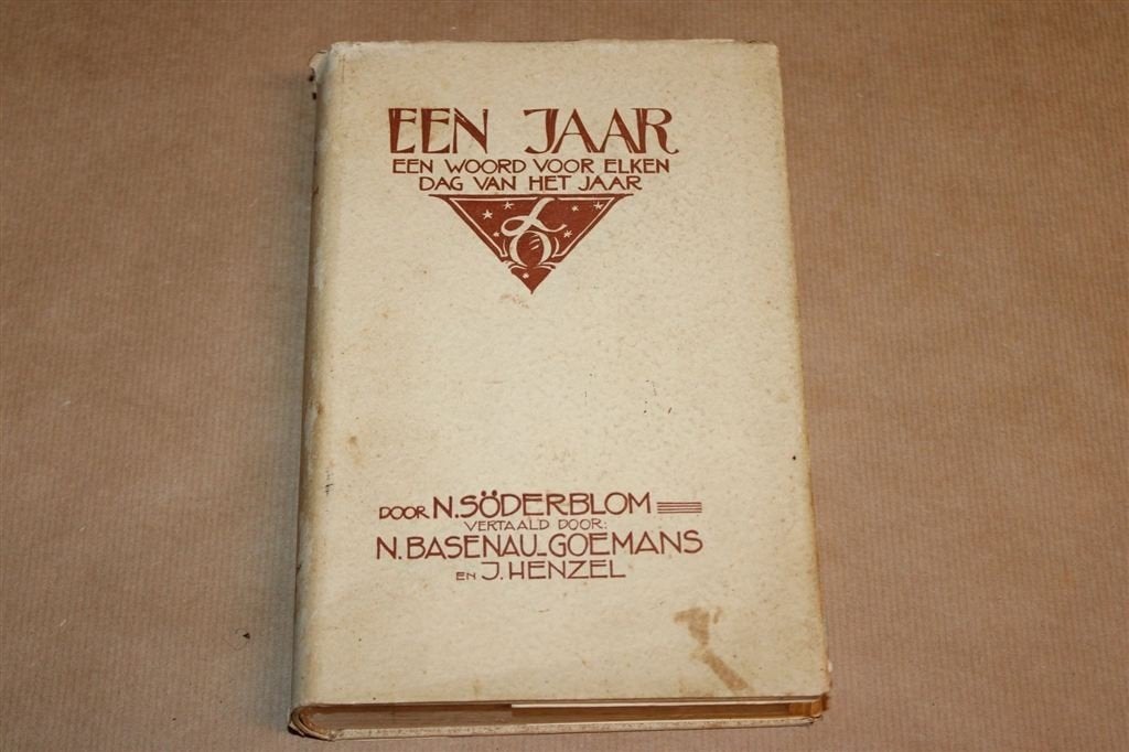 Een Jaar — Söderblom Religieus Dagboek Vintage 1936, Ophalen of Verzenden, Gelezen