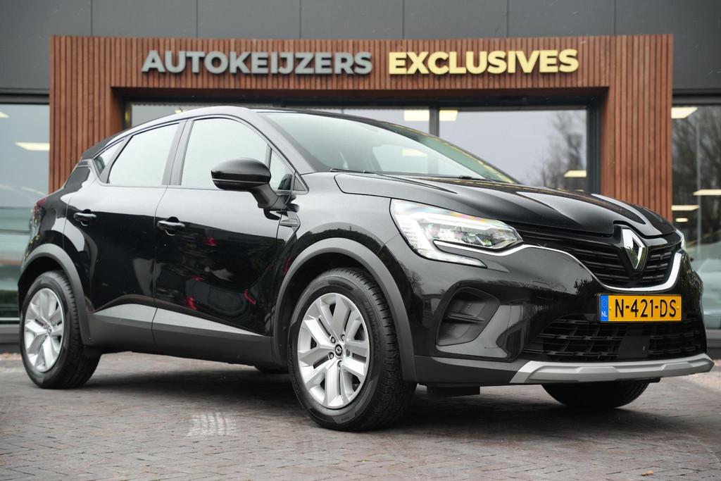 Renault Captur 1.0 TCe 100 Bi-Fuel Zen Navigatie DAB+ LED Cr, Auto's, Renault, Voorwielaandrijving, Gebruikt, Euro 6, Zwart