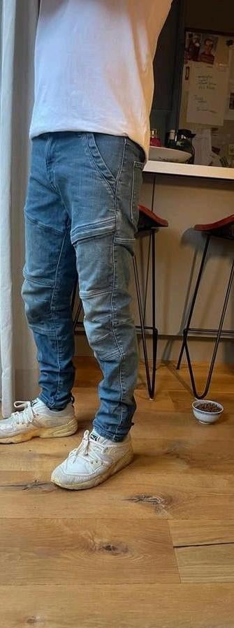 G-star RAW Rackam, Kleding | Heren, Spijkerbroeken en Jeans, Zo goed als nieuw, W33 - W34 (confectie 48/50), Blauw, Ophalen of Verzenden