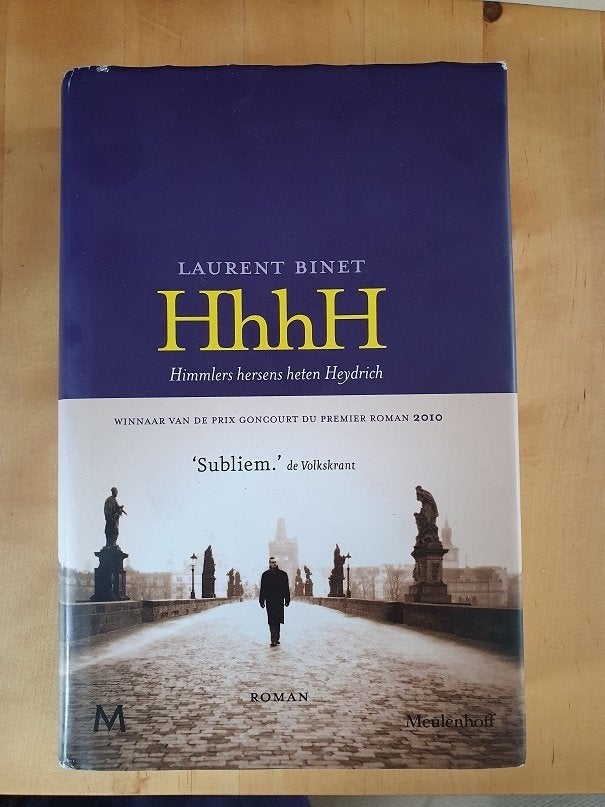 HhhH van Laurent Binet, Ophalen of Verzenden, Tweede Wereldoorlog, Zo goed als nieuw, Overige onderwerpen