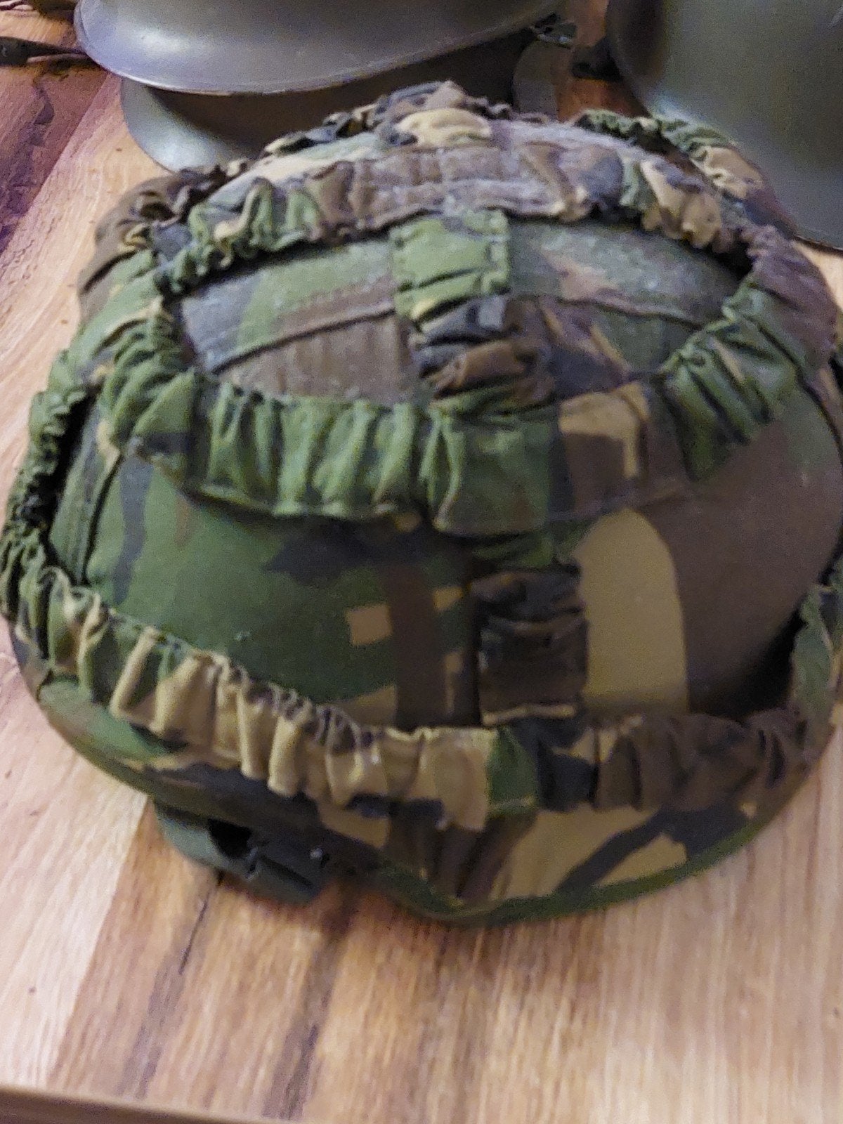 Militair Camouflage Helm met Hoes - Leger Landmacht, Ophalen of Verzenden