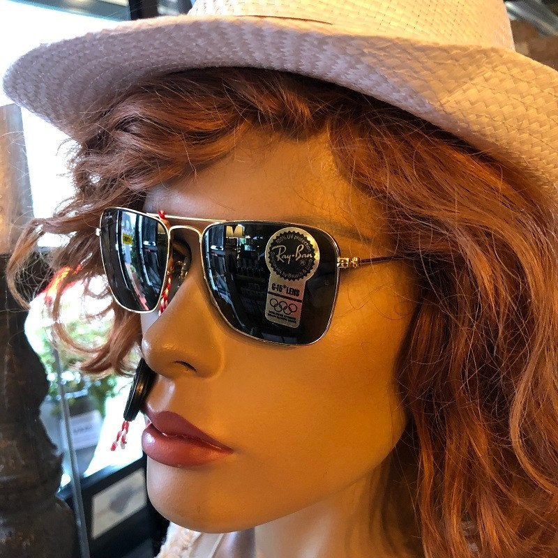 NIEUWE Vintage Ray-Ban zonnebril Ray-Ban Caravan Arista 52, Sieraden, Tassen en Uiterlijk, Ray-Ban USA, Zonnebril, Overige kleuren