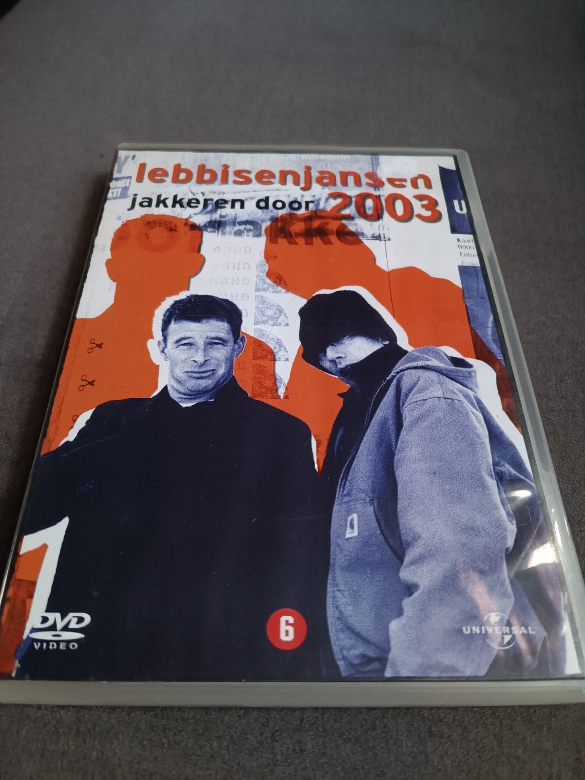 Lebbis en Jansen jakkeren door - dvd, Alle leeftijden, Ophalen of Verzenden, Zo goed als nieuw, Stand-up of Theatershow