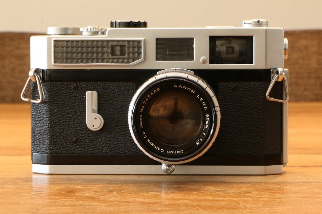 Canon Model 7 Rangefinder, 50mm f1.8, Ophalen, Gebruikt, Compact, Canon