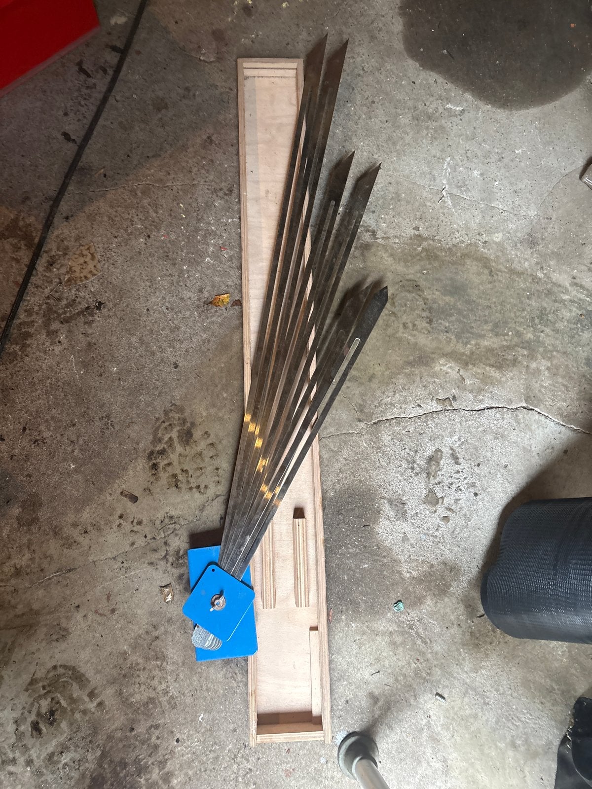Trapspin - Handig gereedschap voor trappenbouw, Ophalen of Verzenden, Gebruikt, Overige typen, Overige merken
