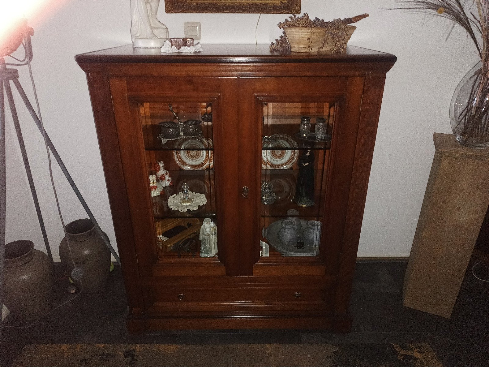 Te koop Teake houten kast, Ophalen of Verzenden
