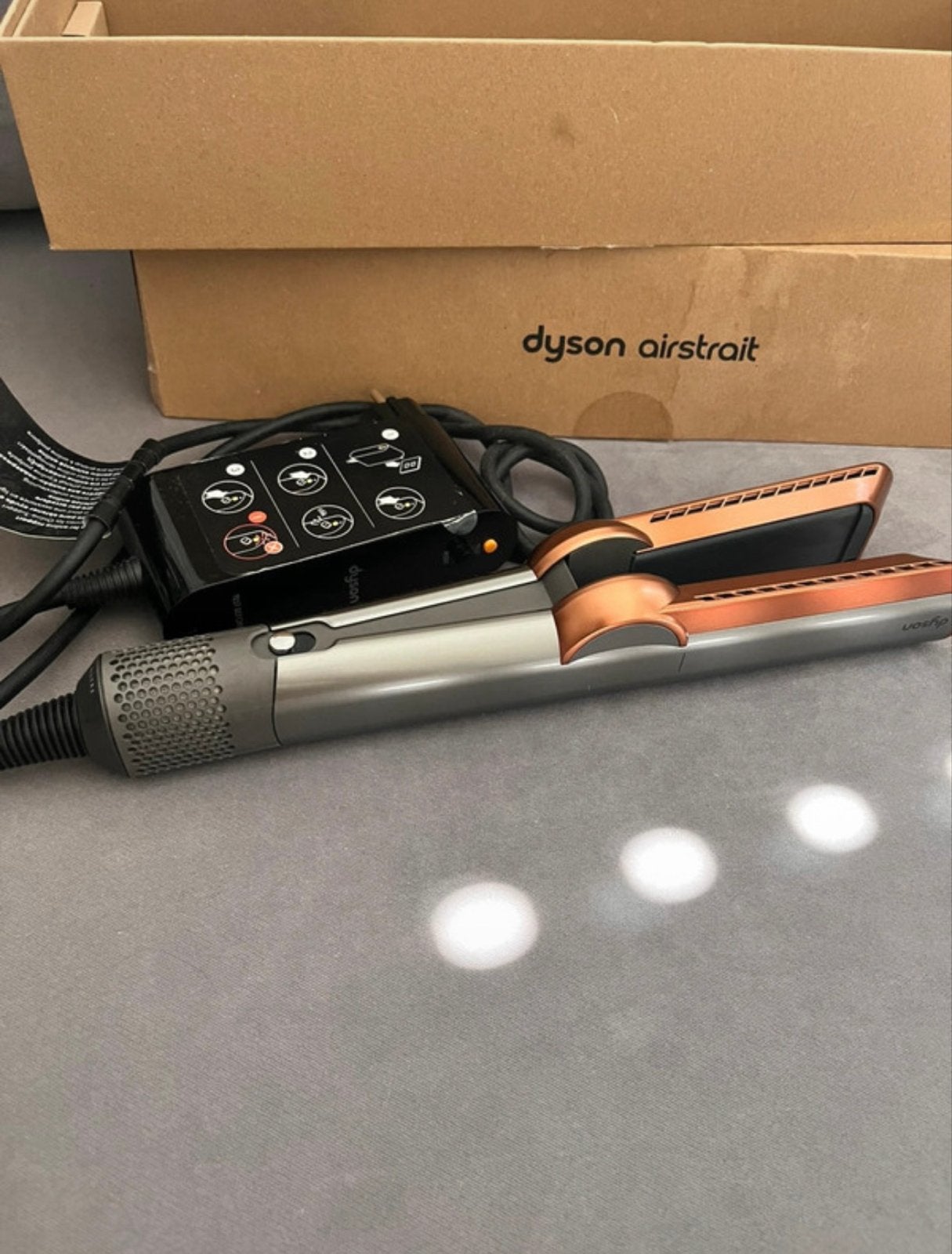 Dyson Airstrait inclusief doos, Ophalen of Verzenden, Zo goed als nieuw, Haarverzorging
