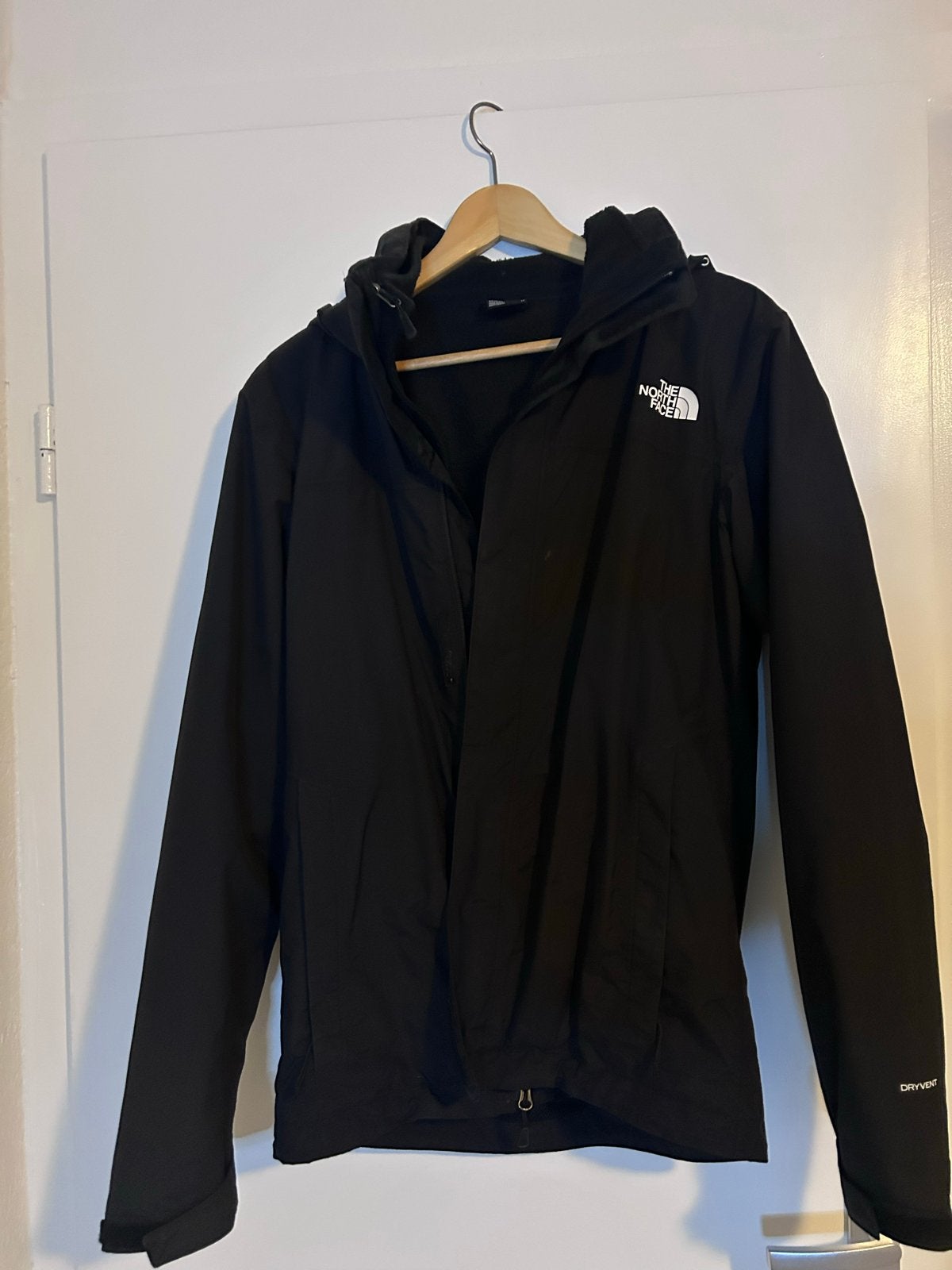 The North Face DryVent Jas Zwart - Maat XS, Verzenden, Zo goed als nieuw, Maat 46 (S) of kleiner, Zwart