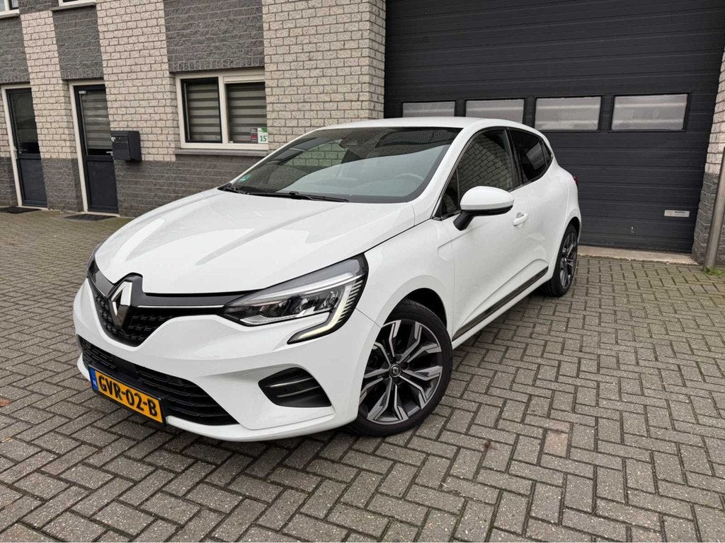 Renault - Clio - 1.0 TCe Life Groot multimedia - Personenaut, Gebruikt, 580 kg, 100 pk, Wit