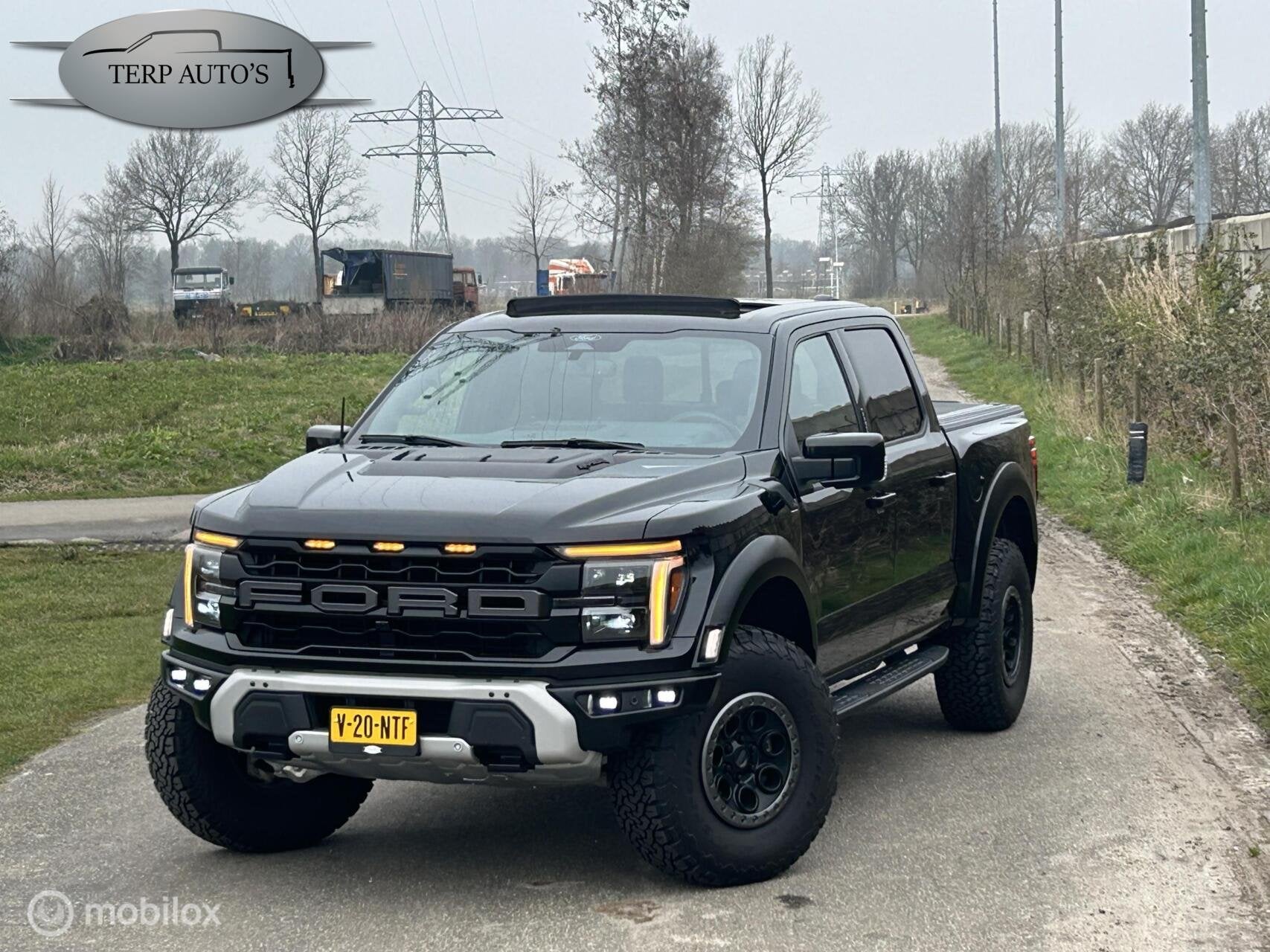Ford USA Raptor 37" Performance package, Auto's, Zwart, F-150, Zwart, Leder