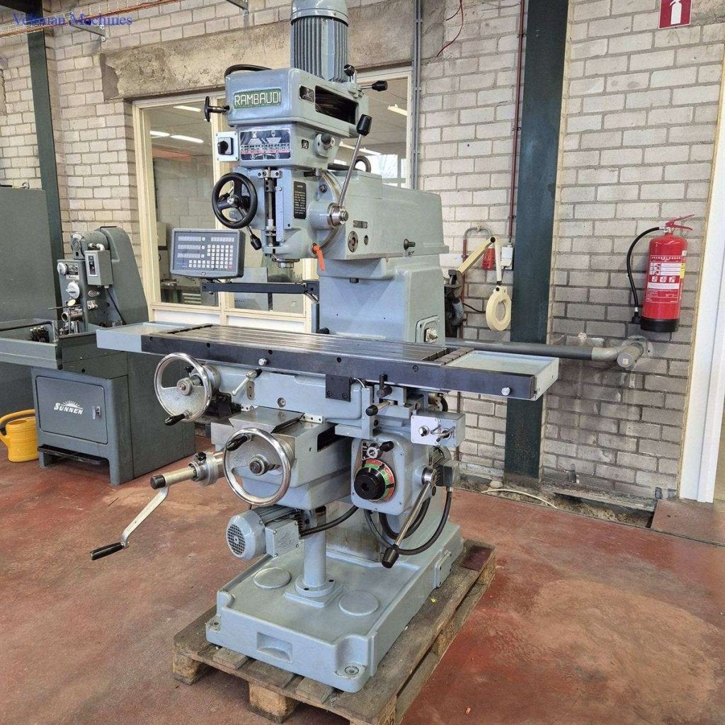 Torenfreesbank Rambaudi V2, Niet ingevuld, Niet ingevuld, Zo goed als nieuw, Freesbank