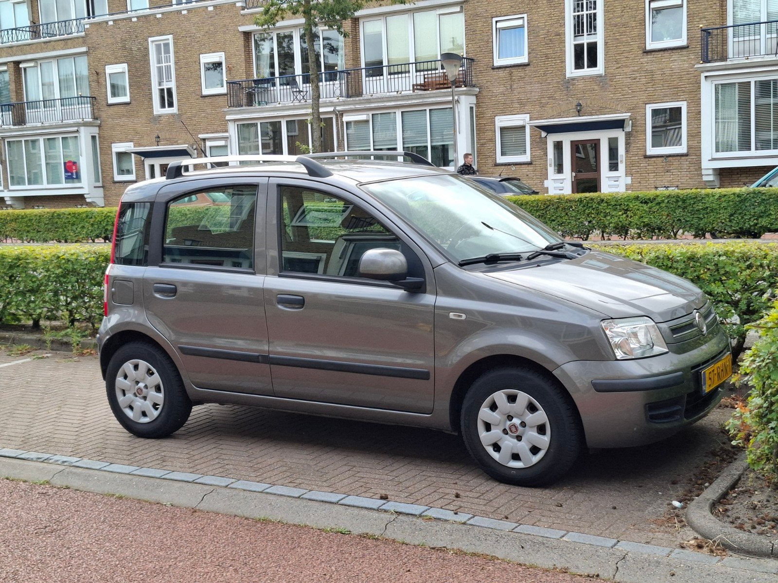 Fiat Panda 1.2 2011 Grijs, Auto's, Fiat, 1242 cc, Origineel Nederlands, Handgeschakeld, Particulier
