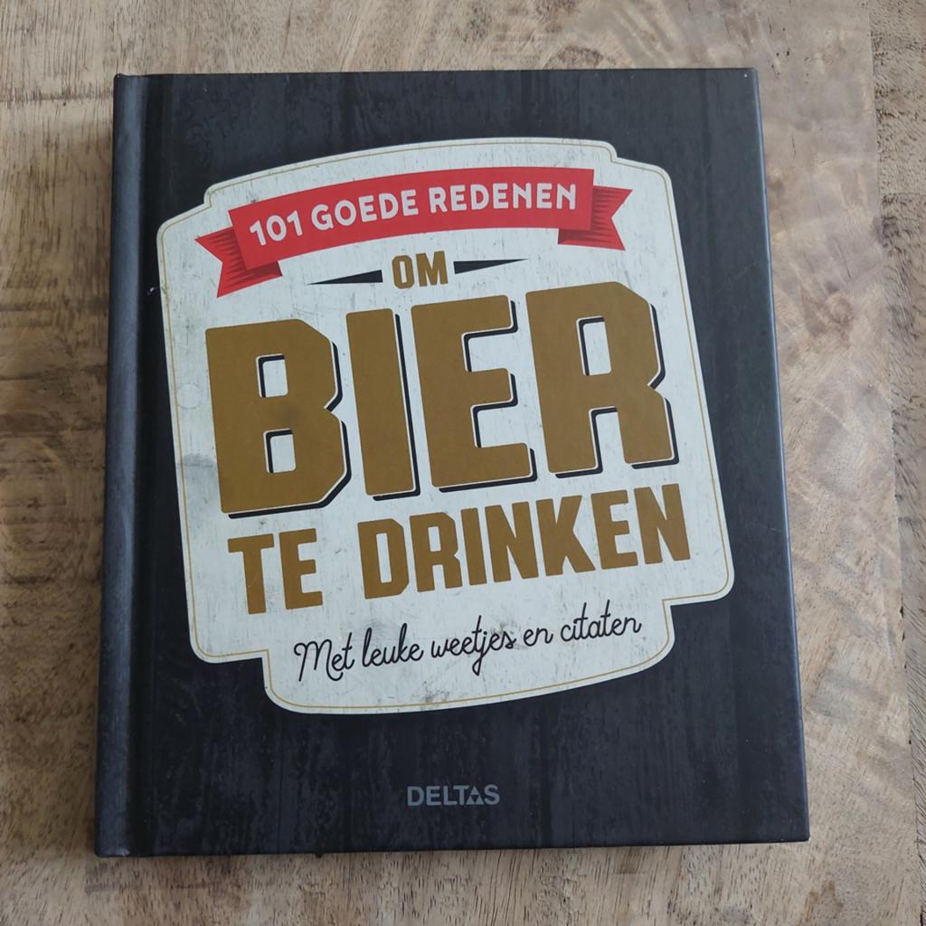101 goede redenen om bier te drinken, Ophalen of Verzenden, Zo goed als nieuw