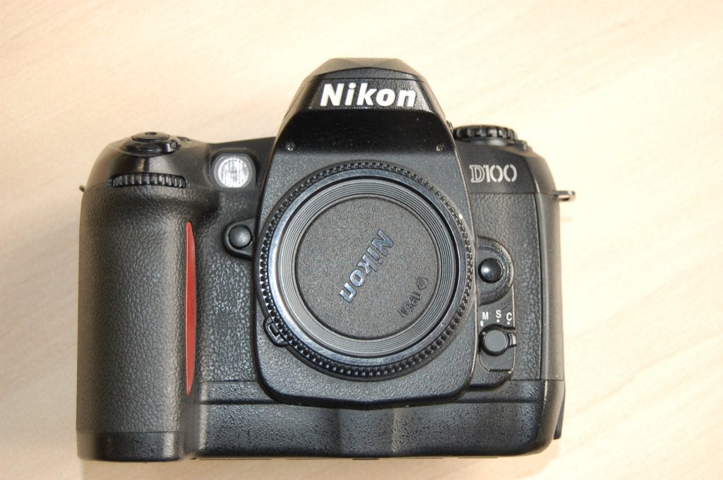 Nikon D100 spiegelreflex Body, Gebruikt, Geheugenkaart, Spiegelreflex, Ophalen of Verzenden