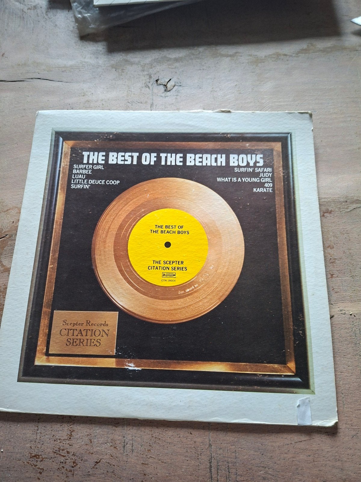 The Best of The Beach Boys - Scepter Citation Series, LP, Gebruikt, Pop, Ophalen of Verzenden