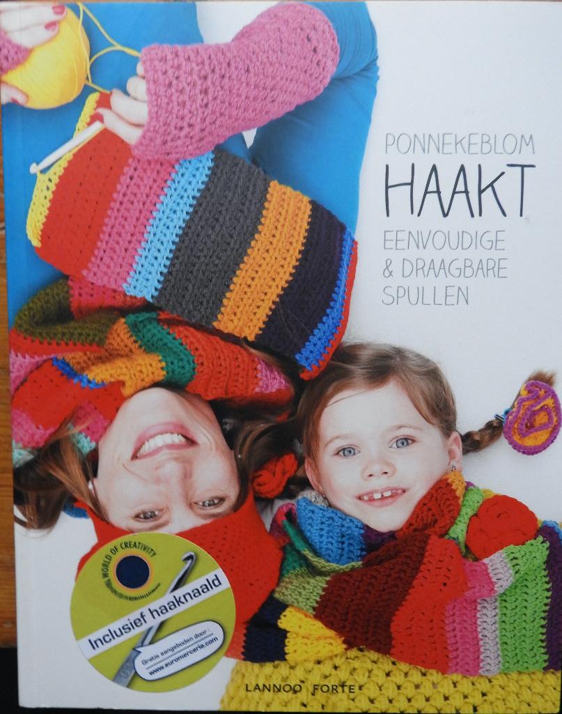 HAKEN Ponnekeblom haakt -  een huis vol geluk, Verzenden, Zo goed als nieuw, Haken, Patroon of Boek