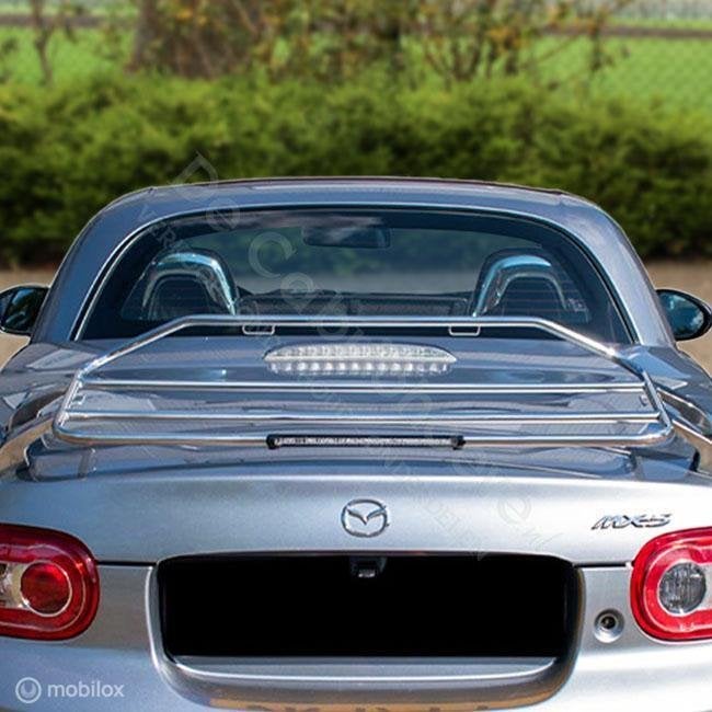 MX5 Coupé Bagagerek Chroom, De Cabriohoeve VOF, Nieuw, Info@cabriohoeve.nl, Julianalaan 9, 9462PG Gasselte, Nederland