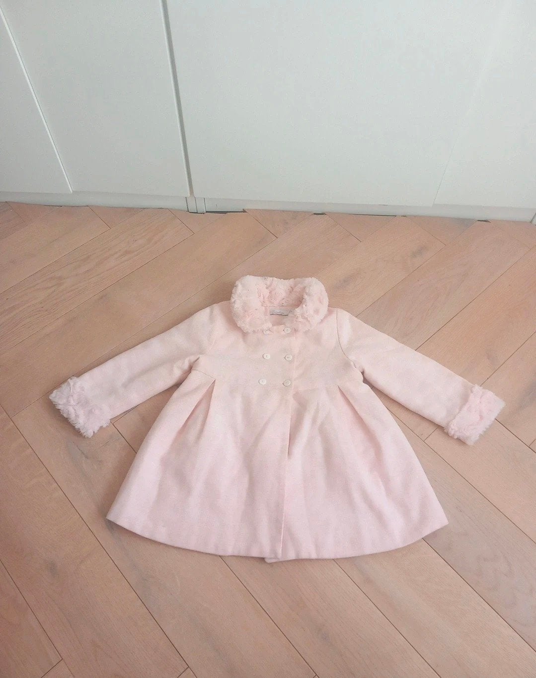 Patachou Herfst/Lente Jasje Maat 98 Lichtroze Faux Fur, Meisje, Patachou, Nieuw, Ophalen of Verzenden