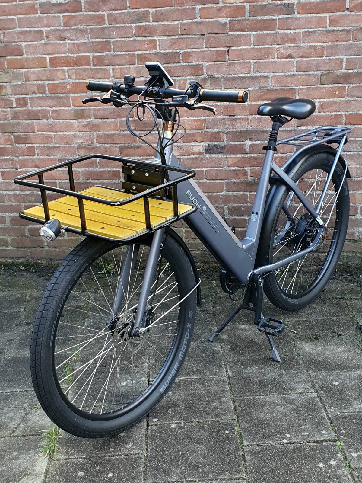 Puch-E - Prachtige elektrische damesfiets, 473km, goede accu, Fietsen en Brommers, Zo goed als nieuw, 51 tot 55 cm, 50 km per accu of meer