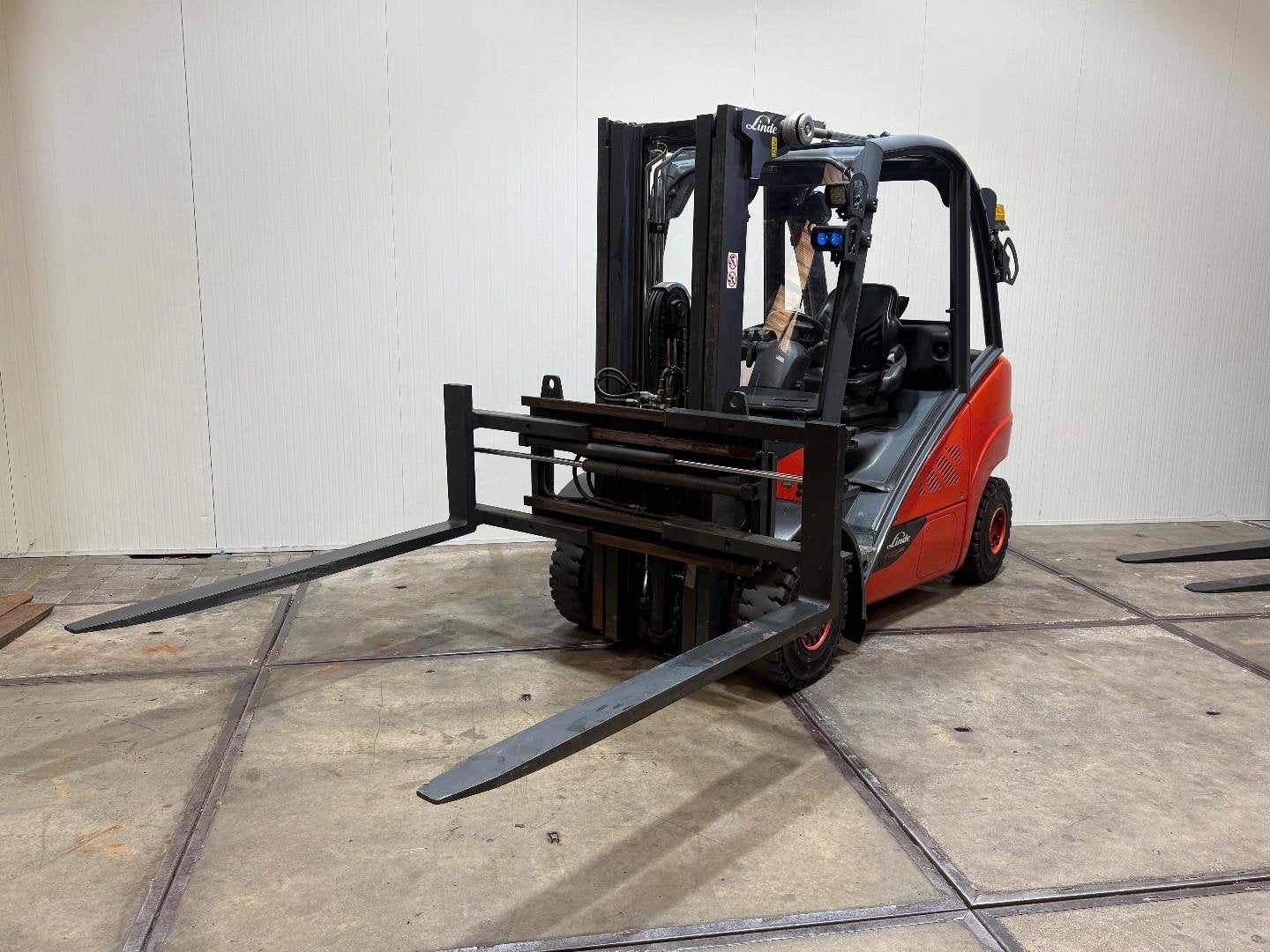 Linde H25D 2019 Triplex 4,7M Diesel Vorkversteller Sideshift, 2000 tot 3000 kg, Diesel, Heftruck, Linde