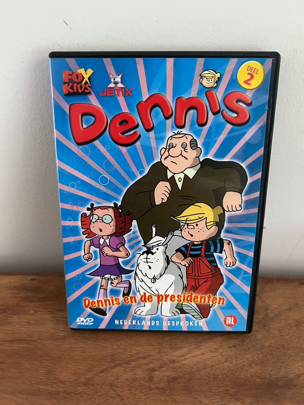 Dennis en de Presidenten - Deel 2 DVD (Nederlands gesproken), Cd's en Dvd's, Dvd's | Kinderen en Jeugd, Alle leeftijden, Zo goed als nieuw