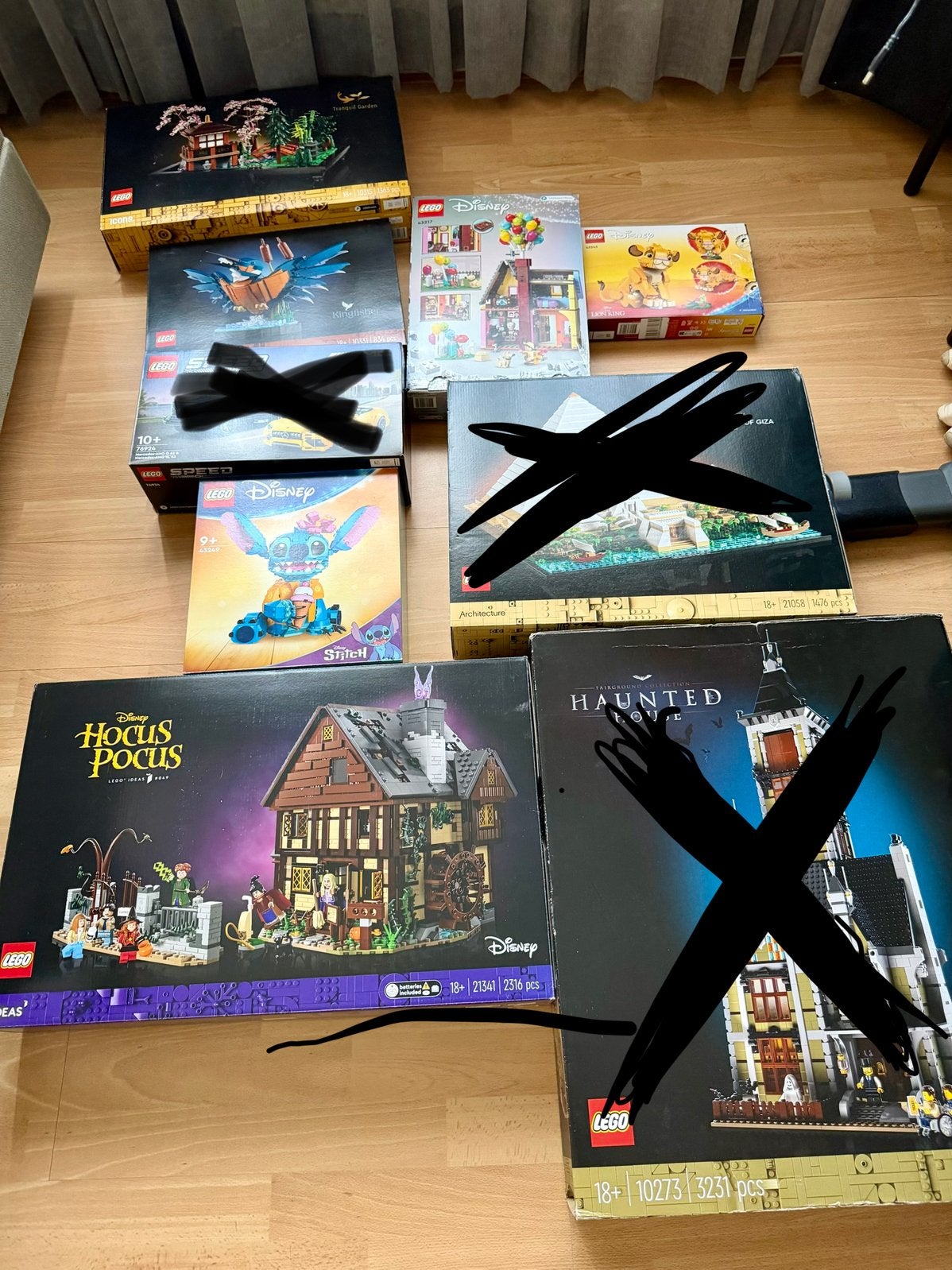 Diverse LEGO sets: Disney, Architecture, Icons, Speed Champi, Ophalen of Verzenden, Zo goed als nieuw, Overige merken