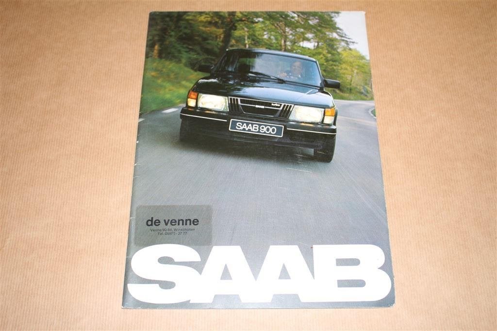 Grote reclame-uitgave Saab 900 - 1981, Ophalen of Verzenden, Zo goed als nieuw, Overige merken