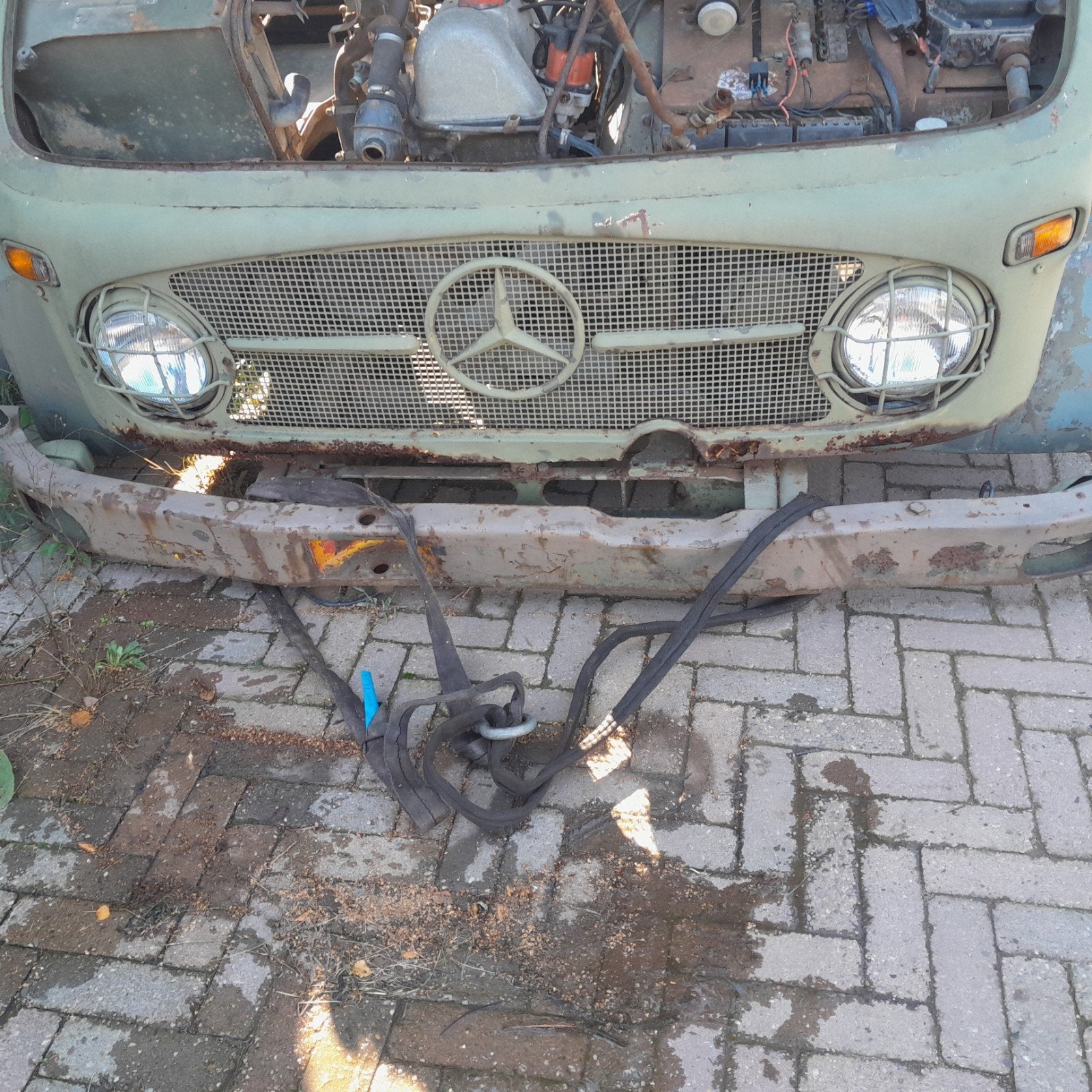 unimog 404 onderdelen, Ophalen, Bumper