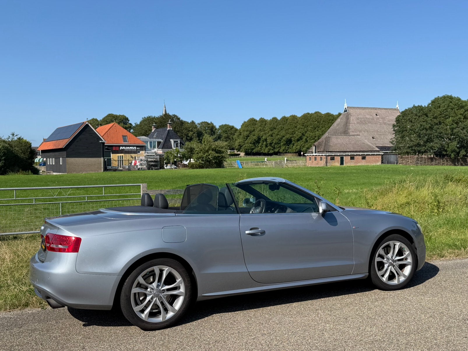 Audi A5 Cabrio 2.0 TFSI 211pk Quattro S line | Nieuwe kap, Euro 5, Zwart, 4 cilinders, 4 stoelen