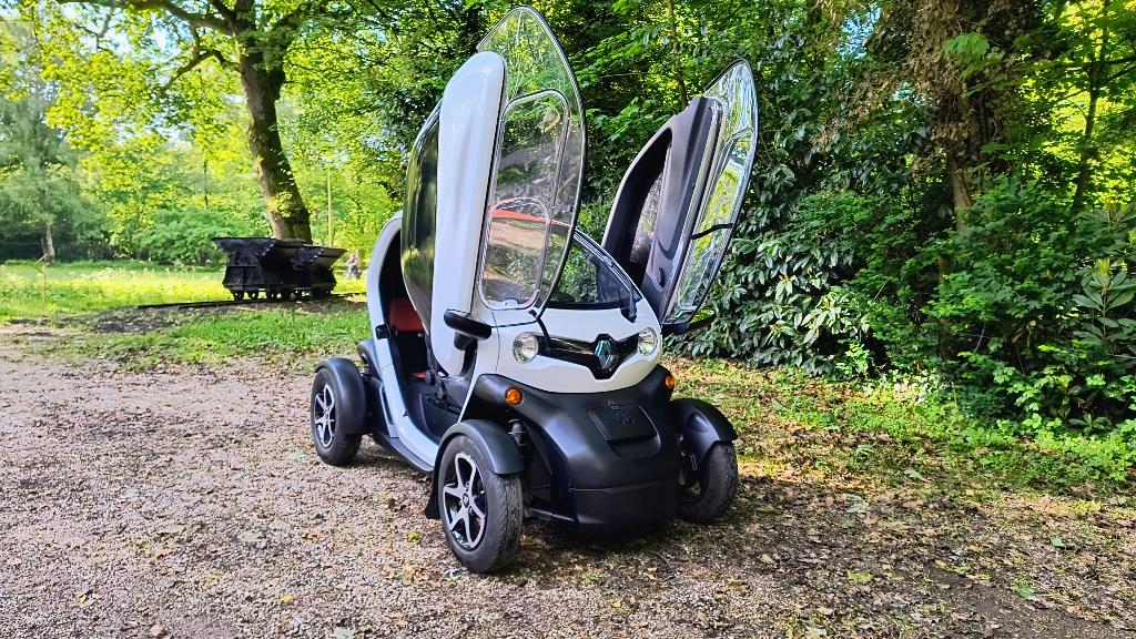 Renault Twizy 80km/h 2015 met koopaccu en ramen, Auto's, Automaat, Achterwielaandrijving, Overige carrosserieën, 375 kg