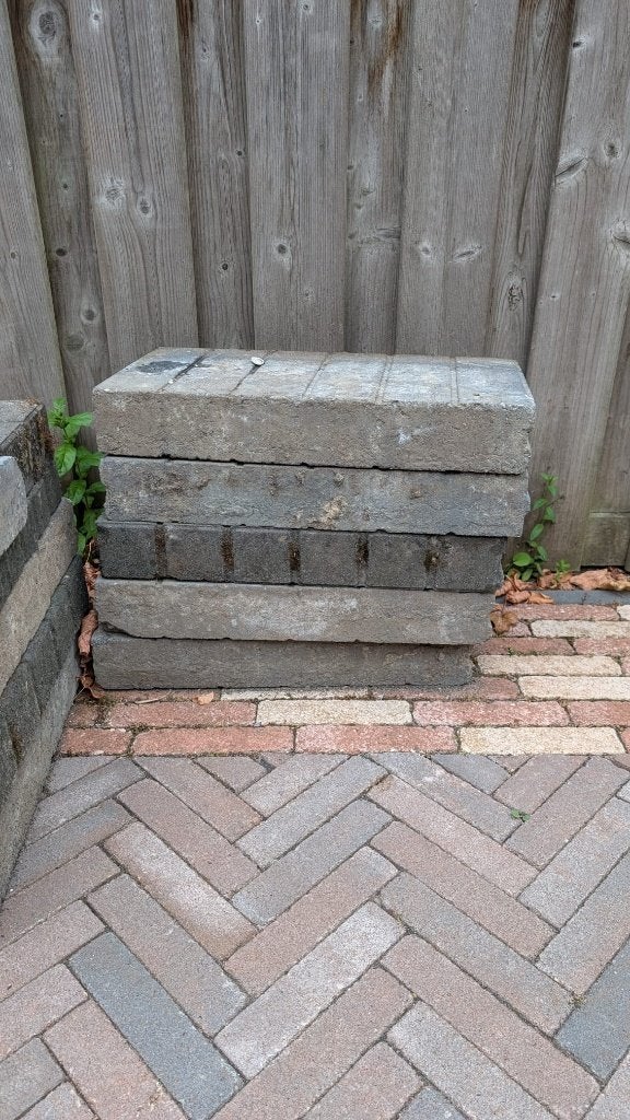 Klinkers, Ophalen, Gebruikt, Beton, Klinkers