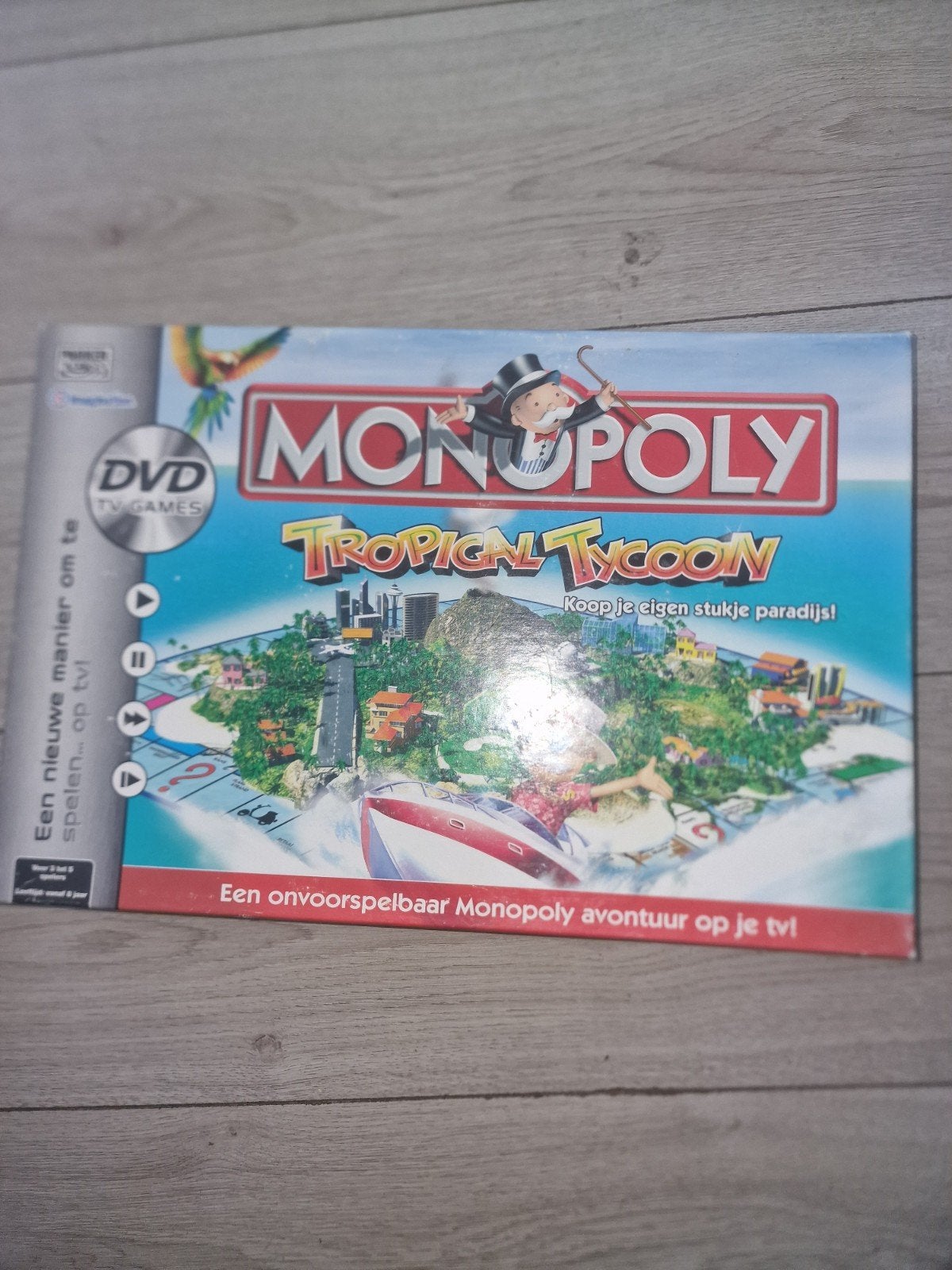 Monopoly Tropical Tycoon DVD TV Games - Zo goed als nieuw, Vijf spelers of meer, Ophalen of Verzenden, Zo goed als nieuw, Parker