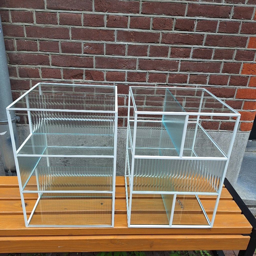 2 IKEA Vitrinekastjes, Ophalen, Gebruikt, -, -
