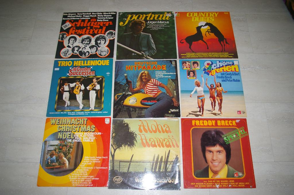 Diverse LP"s o.a: Freddy, Heino, Schlager festivals., Ophalen of Verzenden, Gebruikt, 12 inch