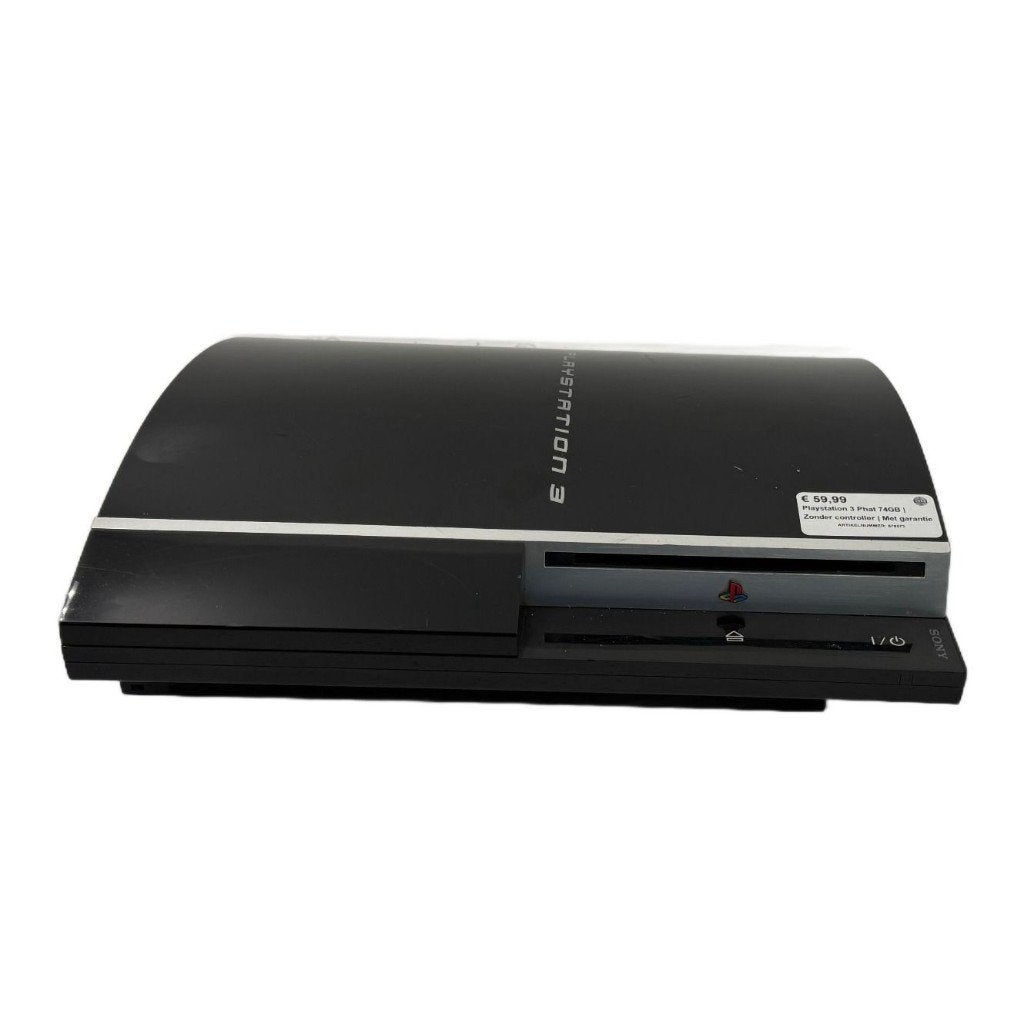 Playstation 3 Phat 74GB | Zonder controller | Met garantie, Spelcomputers en Games, Toulonselaan 72, Zo goed als nieuw, Zonder controller